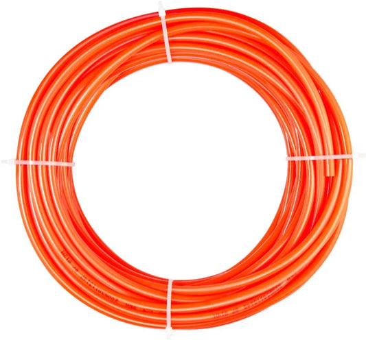 AGASHE PNEUMATIC Orange PU AirTubing Pipe Hose Pu Air Hose for AirLine Tubing or Fluid Transfer Tubing5/32 1/4 3/8 1/2 0D4mm/6mm/8mm/10mm/12mm